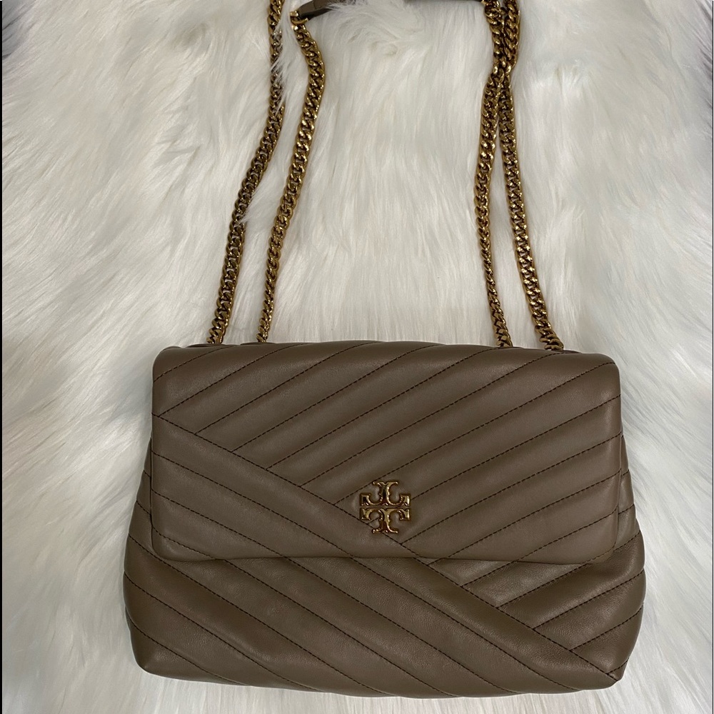 Authentic Tory Burch Kira chevron crossbody new